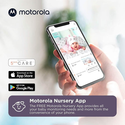 Motorola Baby Monitor PIP1500 Connect - 5" WiFi Video Baby Monitor with Camera  (Refurbished)