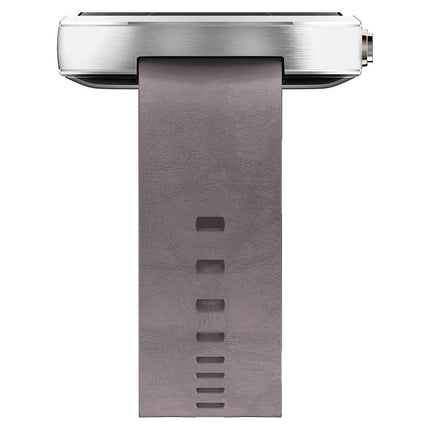 Motorola Moto 360 - Stone Grey Leather Smart Watch
