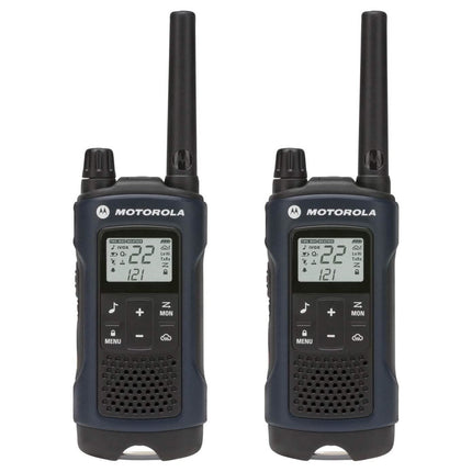 Motorola Solutions Talkabout T460 Rechargeable Two-Way Radio Pair - Dark Blue  (Refurbished)