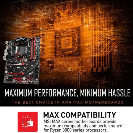 MSI B450 Gaming Plus MAX scheda Madre Presa AM4 ATX AMD B450 (Refurbished)