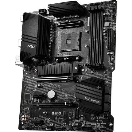 MSI B550-A PRO ProSeries Motherboard (AMD AM4, DDR4, PCIe 4.0, SATA 6Gb/s, M.2, USB 3.2 Gen 2, HDMI/DP, ATX) (Refurbished)