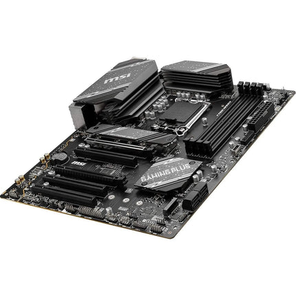 MSI B760 Gaming Plus WiFi Gaming Motherboard (Supports 12th/13th Gen Intel Processors, LGA 1700, DDR5, PCIe 4.0, M.2, 2.5Gbps LAN, USB 3.2 Gen2, Wi-Fi 6E, ATX) (Refurbished)