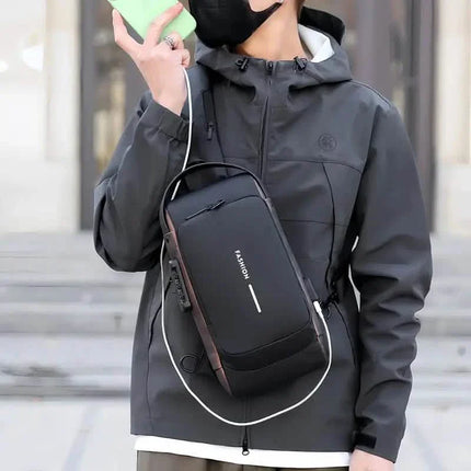 Multi-functional Trendy Sling Bag with Password Lock