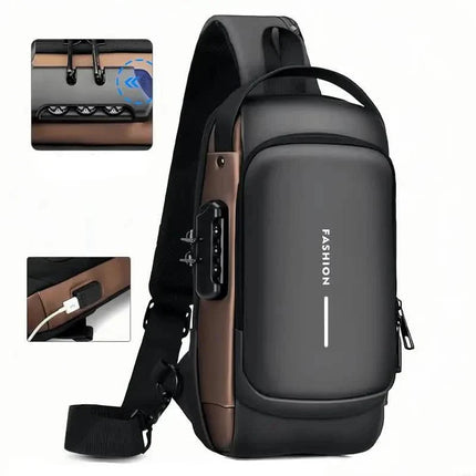 Multi-functional Trendy Sling Bag with Password Lock