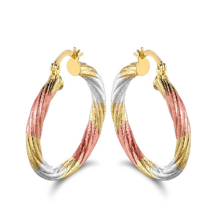Multi Gold Hoop Earrings - Assorted Styles