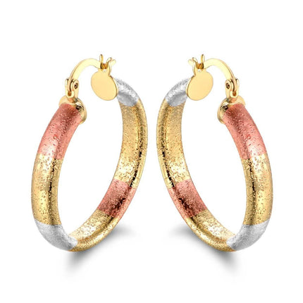 Multi Gold Hoop Earrings - Assorted Styles