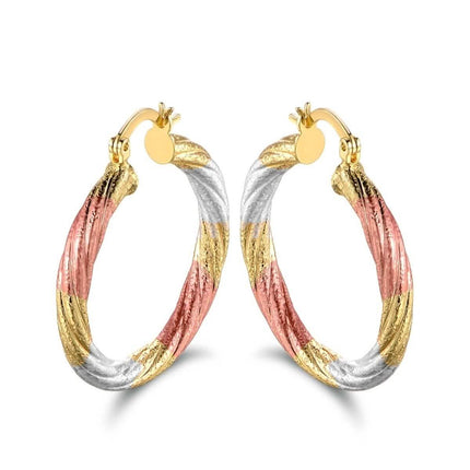 Multi Gold Hoop Earrings - Assorted Styles