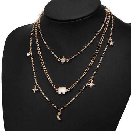 Multi-layer Necklace Clavicle Chain