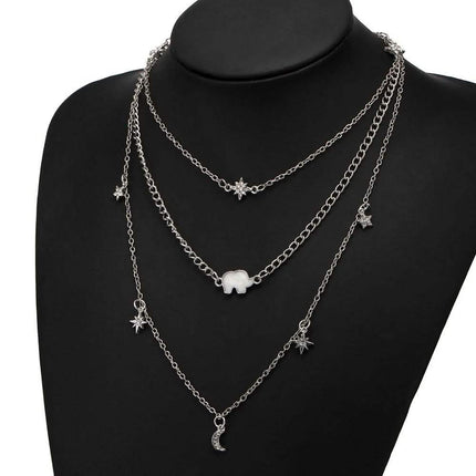Multi-layer Necklace Clavicle Chain