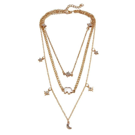 Multi-layer Necklace Clavicle Chain