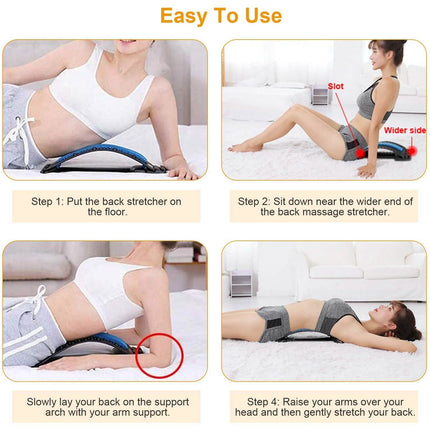 Multi-Level Lumbar Spinal Support Stretcher