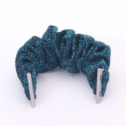 Multifunction Hair Scrunchie Apple Watch Band - Assorted Colors