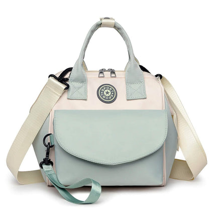 Multifunctional Diaper Changing Bag with 2 Insulated Pockets Commute Bag