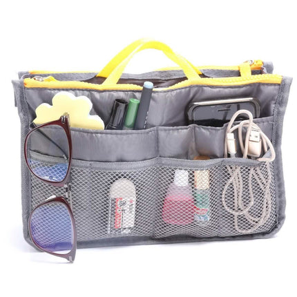 Multiple Pockets Cosmetic/Purse Organizer Bag