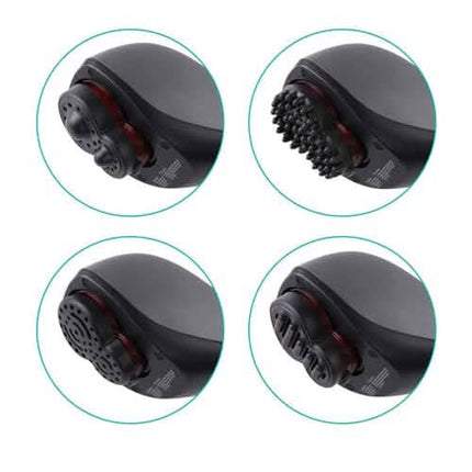 Naipo Handheld Massager with Heat & 4 Attachments