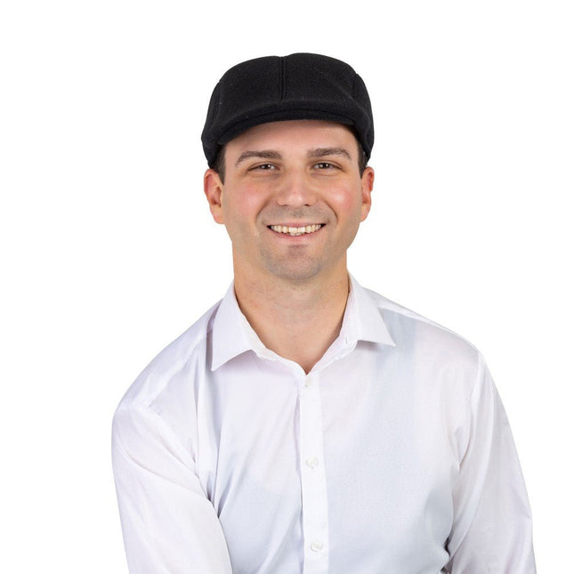 Adult Newsboy Flat Cap with Classic Vintage Style Design