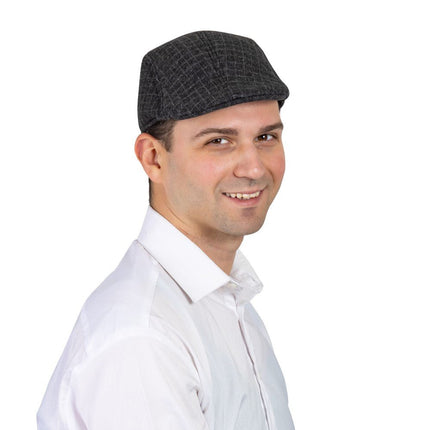 Adult Newsboy Flat Cap with Classic Vintage Style Design