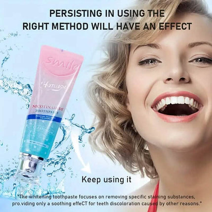 Niacinamide Intensive Whitening Toothpaste - Fresh Breath, Remove Tooth Stains