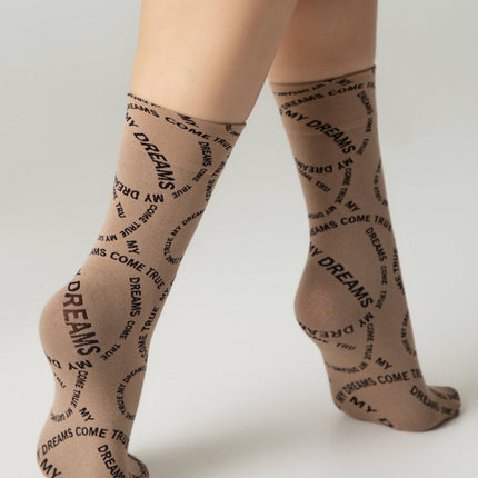 Dense Socks Conte Fantasy - Knitted "My dreams" Design