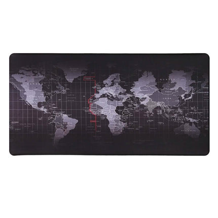 Old World Map Full Desk Coverage Gaming and Office Mousepad
