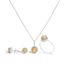 6.5 / White.Gold / Multi Opal