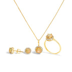 6.5 / Yellow.Gold / Multi Opal