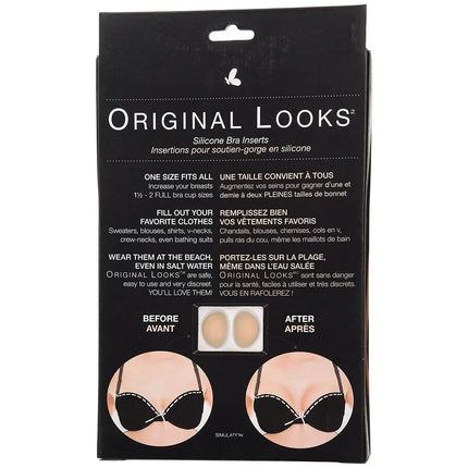 Original Looks Silicone Bra Inserts And Enhancers