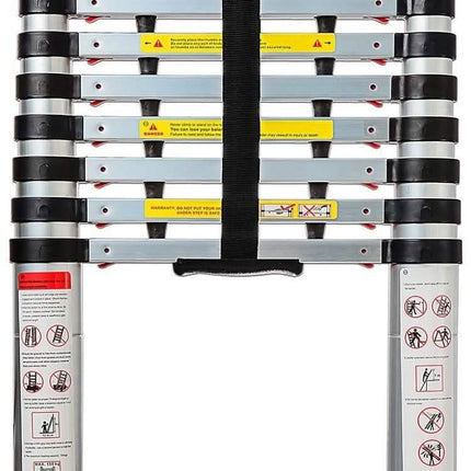OxGord Aluminum Telescopic Extension Ladder 12.5ft. Telescope