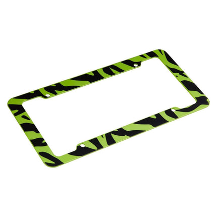 OxGord Zebra License Plate Frame