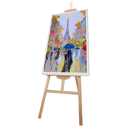 Painting Easel Stand Wooden Inclinable A Frame Tripod