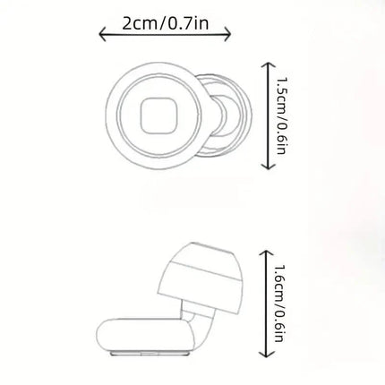 Pair of Super Soft, Reusable Silicone Ear Plugs