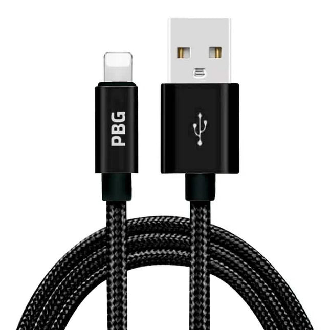 PBG XL 10Ft. Lightning Cable's Nylon Woven Protection