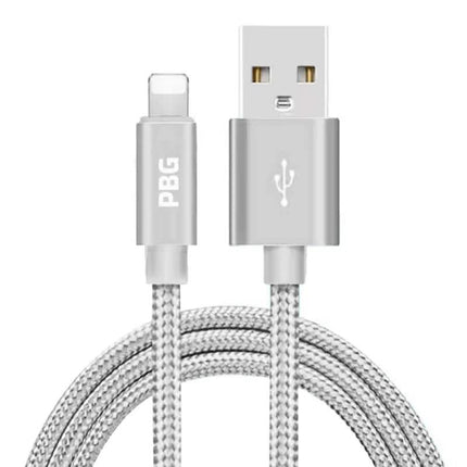 PBG XL 10Ft. Lightning Cable's Nylon Woven Protection