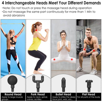 Percussion Rechargeable Massage Gun