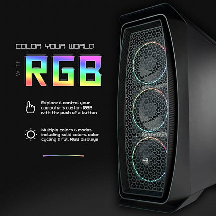 Periphio Hydra Gaming PC Tower Desktop Computer (Refurbished)
