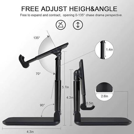 Phone Stand Holder Adjustable Height Increasing