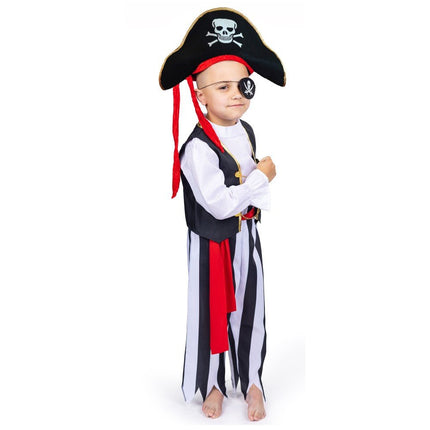 Kids Pirate Costume with Vest, Hat and Swashbuckler Style Outfit