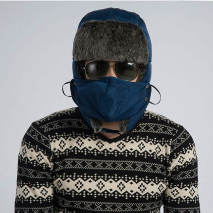 Polar Fleece Hat with Removable Face Mask