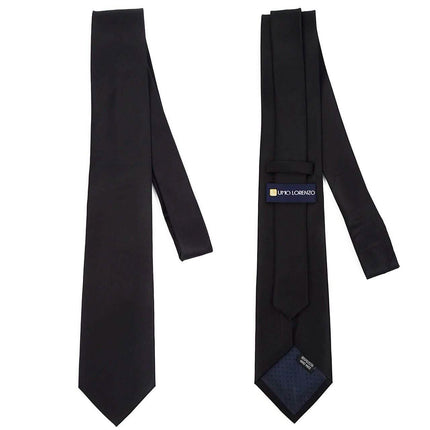 Poly Solid Satin Tie