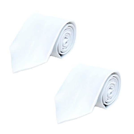 Poly Solid Satin Tie