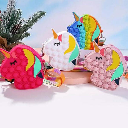 Pop Fidget Toys Shoulder Bag