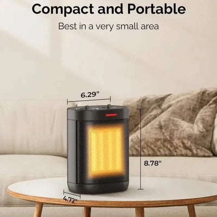 Portable 1500W/900W PTC Ceramic Space Heater