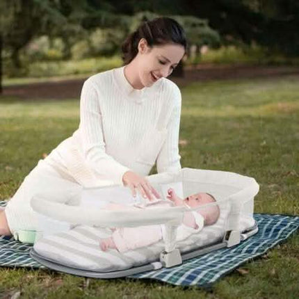 Portable Baby Bedside Lounger Infant Bassinet Sleeping Bed