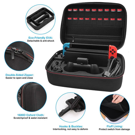 Portable Deluxe Carrying Case for Nintendo Switch