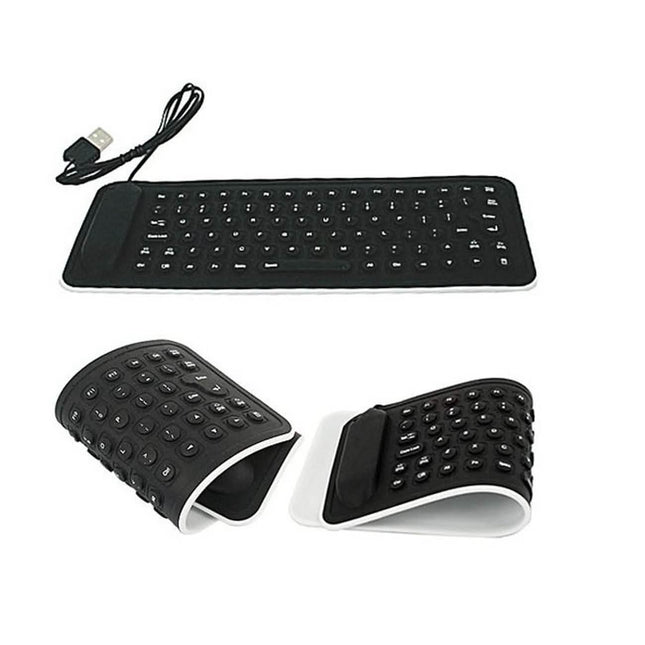 Portable Flexible Silicone Keyboard