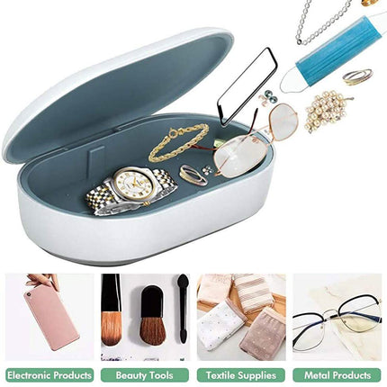 Portable Multi-Function Cell Phone Cleaning Box with Aroma Diffuser and Wireless Charger, Cleaning Box - OJD-L03