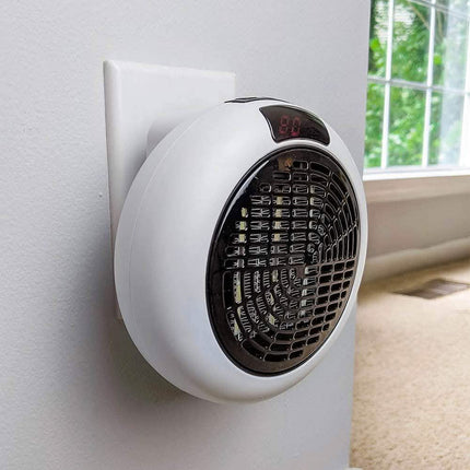Portable Plug In Electric Heat Adjustable Thermostat