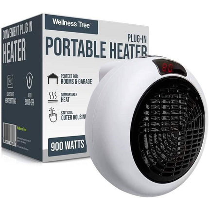 Portable Plug In Electric Heat Adjustable Thermostat