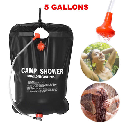 Portable Solar Heated Shower Bag