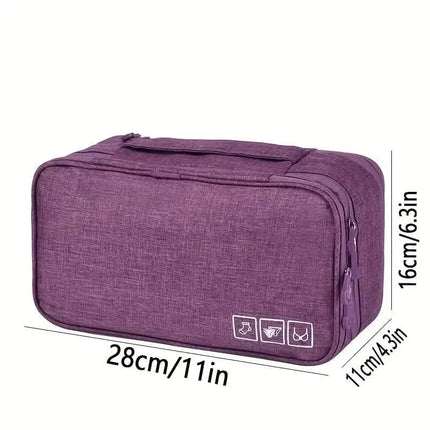 Portable Underwear & Toiletry Storage Bag